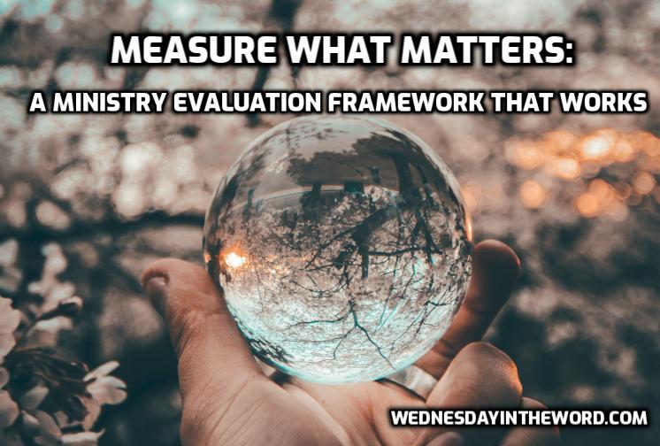 Measure Your Ministry
