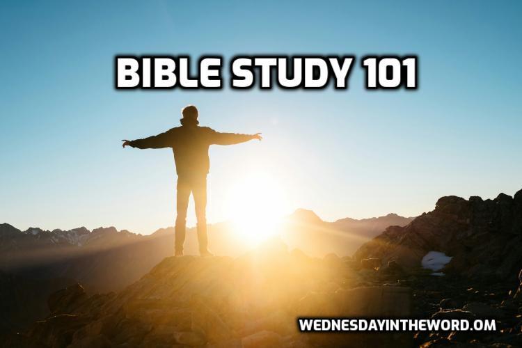 BS101-New Wednesday in the Word Bible Study 101