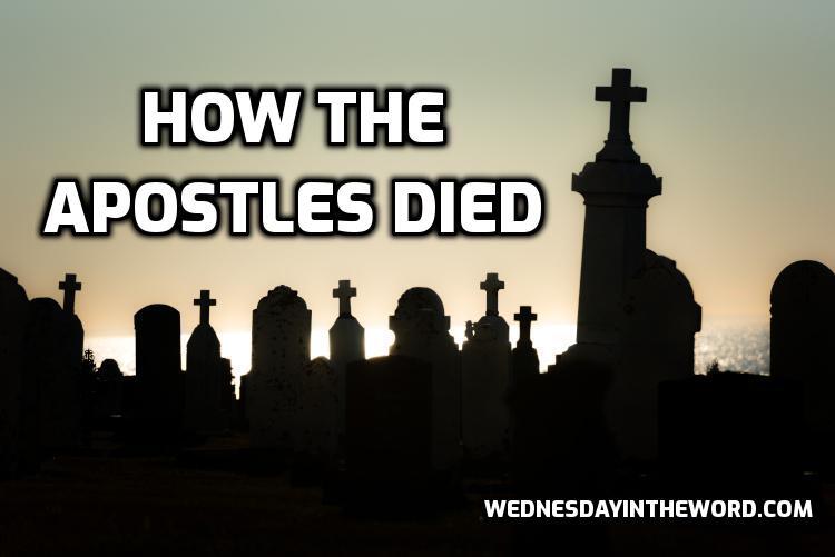 Apostles-Died