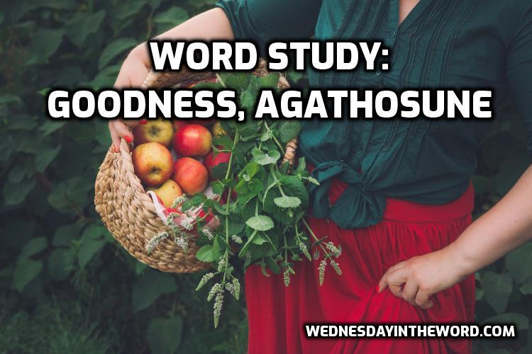 Word-agathosune