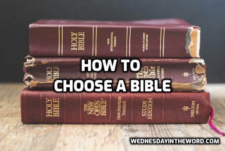 ChooseBible How to Choose a Bible