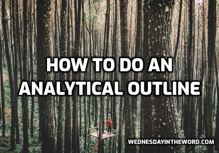 AnaylticalOutline How to Make an Analytical Outline