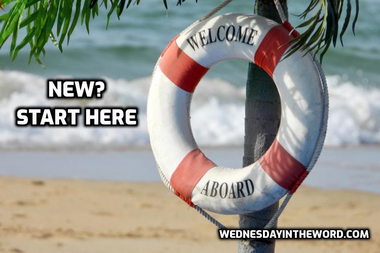 New to Wednesday in the Word Start Here