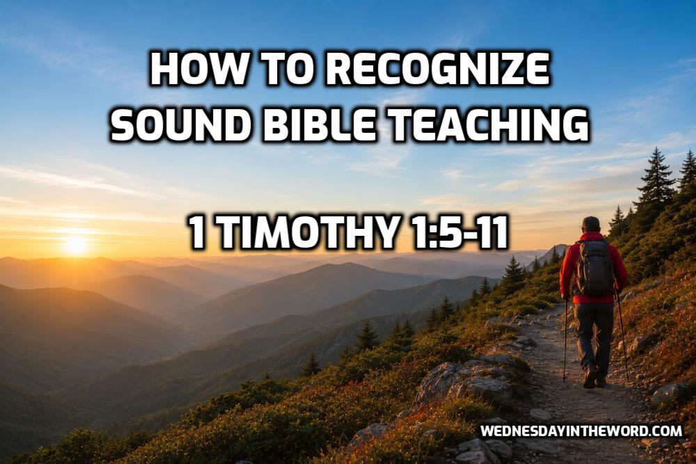 03-1Tim1v5-11 1 Timothy 1:5-11 Bible Study | WednesdayintheWord.com
