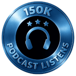 150K podcast listens