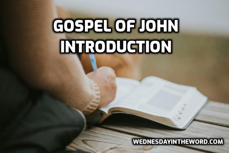 01 Gospel of John Introduction
